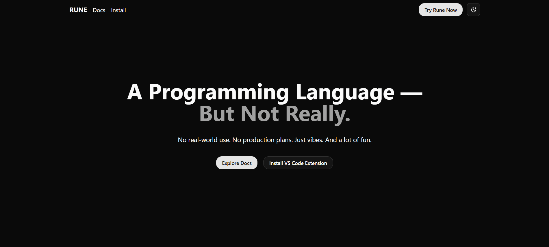 Rune Lang – A Minimal Interpreted Programming Language